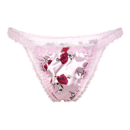 Satin silky sissy cdtv frilly - sissy,