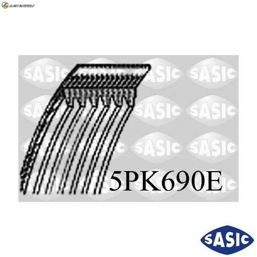 Ribbed belt 5pk690e for - belt,