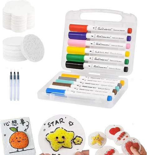 Magic puffy paint drawing - puffy,