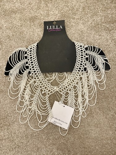Stunning necklace faux pearl - stunning,