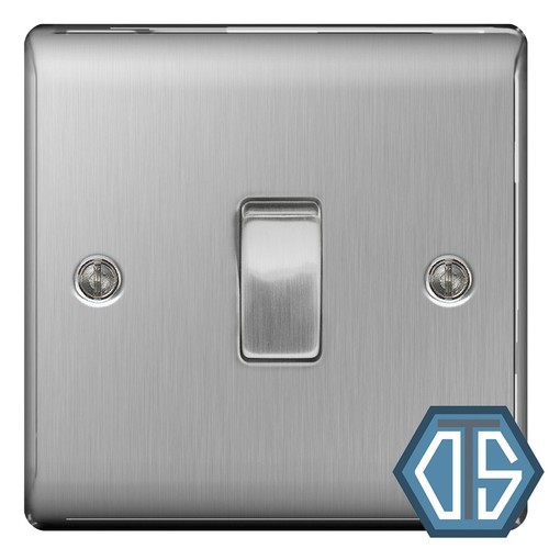 Nexus nbs12 brushed steel - bg,