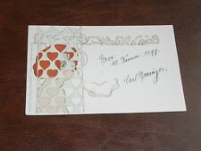 ORIGINAL RAPHAEL KIRCHNER ART NOUVEAU GLAMOUR POSTCARD - COEUR DAME.