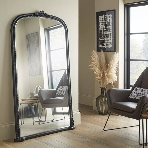 Leaner mirror mayfair antique - mayfair,