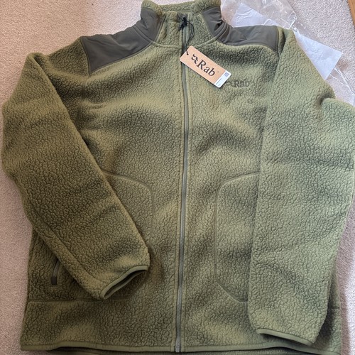 Rab mens outpost fleece jacket - fleece,