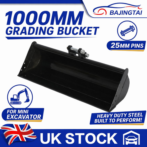 1000mm flat grading bucket - bucket, w/