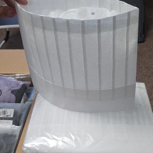 Disposable paper chef hat - paper,