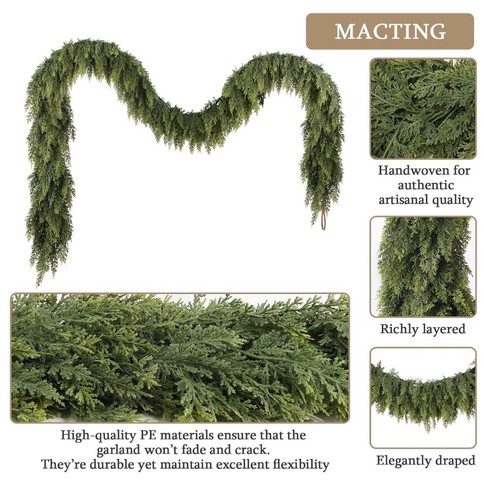 9ft artificial cedar - 9ft,