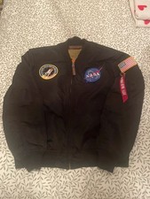 Alpha Industries NASA MA-1 Flight Jacket black - 2XL