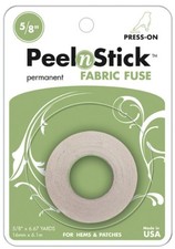 Peel N Stick Fabric Fuse Press On Adhesive Tape Applique Fabric Patch Sewing Hem