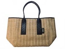 DKNY Greyson Large Wicker Tote
