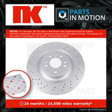 2x Brake Discs Pair Vented