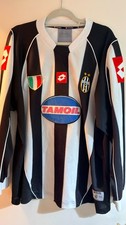 *RARE* Vintage Juventus Shirt 02/03 long sleeve home shirt #10 Platini Lotto XXL