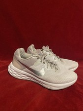 nike revolution 6 White Junior Size 3 Trainers Running Shoes