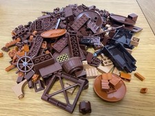 Lego Loose Bricks Brown Dark