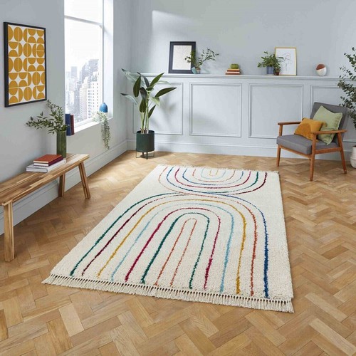 Moroccan beni ourain rug - moroccan,