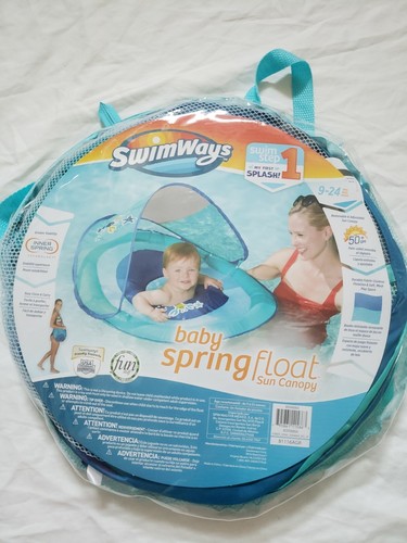 Swimways blue baby spring pool - blue,