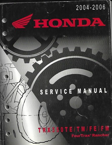 Honda trx 350te - honda, 350te/tm/fe/fm