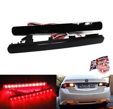 2x Black Lens Rear Bumper