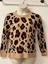 NEXT Ladies Animal Print Jumper  Longer Length Long Sleeve Sizes XS-XL