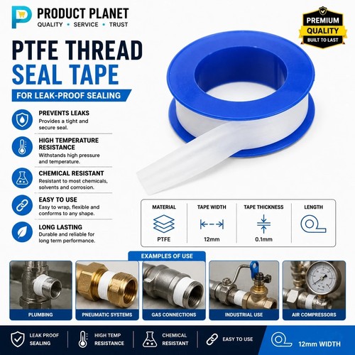 Teflon tape pipe - teflon, seal