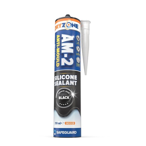 Dryzone silicone sealant black - silicone,