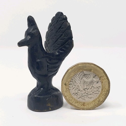 Burmese bronze opium weight - opium,