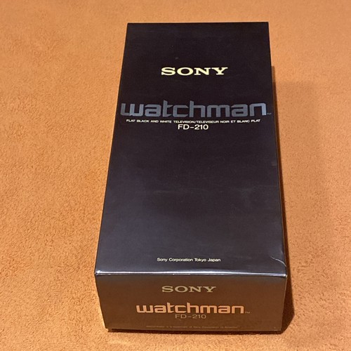 Sony watchman flat - sony,