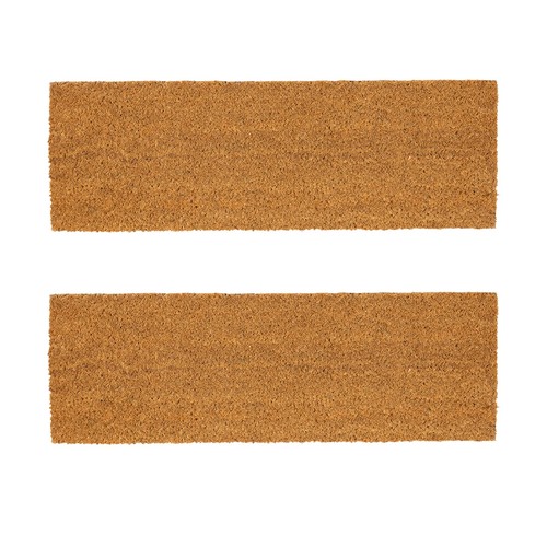 Coir step mats 20cm - -, x
