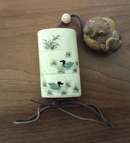Original vintage japanese inro - japanese,