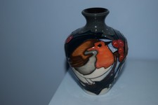 A Moorcroft 3/4 vase "Brave Sir Robin" by Vicky Lovatt 2017