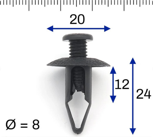 Fit skoda plastic - rivet, clips