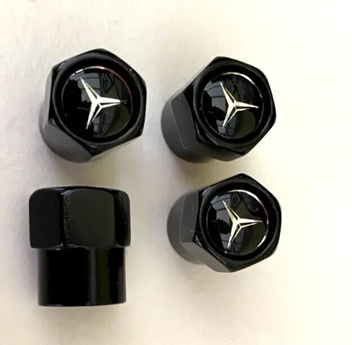 Mercedes black metal tire - black,