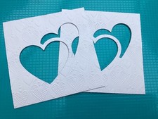 Double Heart Iris Folding