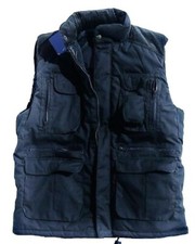 MENS BLUE BODYWARMER Gents