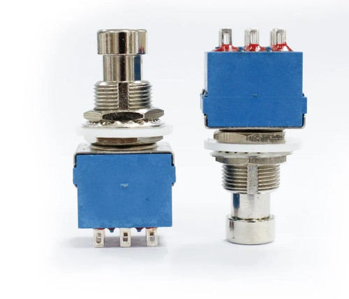 Pin 3pdt latching foot - pin,
