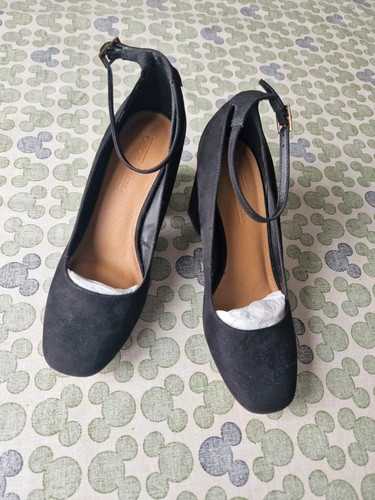 Asos heel faux suede - faux,