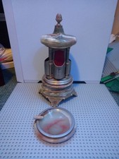 Reuge Vintage Hand-Painted Musical Cigarette/Lipstick Carousel Swan Lake