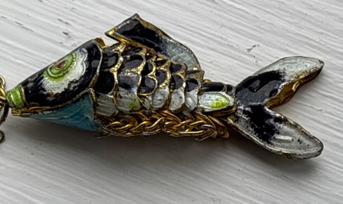 Cloisonné enamelled