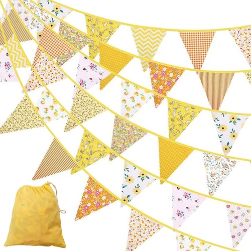12m 40ft fabric bunting - fabric,
