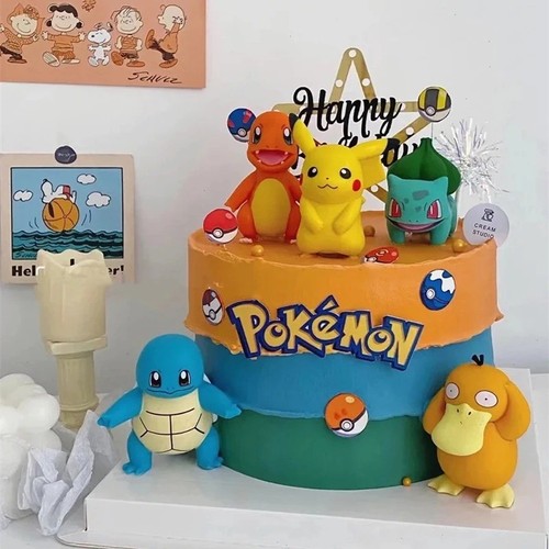 Pcs set pokemon cake - pokemon,