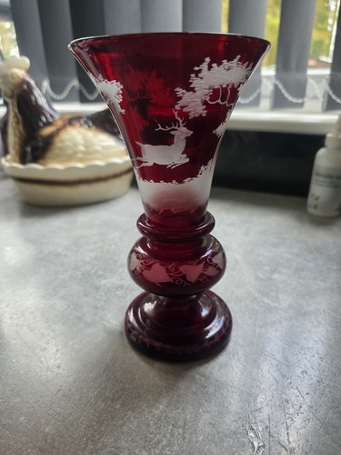 Bohemian ruby glass - bohemian,