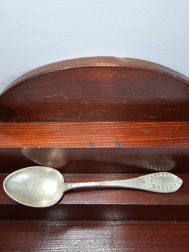 Antique solid silver tea - silver,