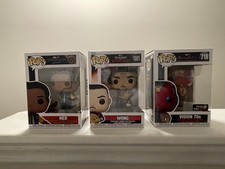 Three Marvel Funko Pops: Ned