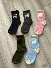 WOMAN’S 5 PK DOG DESIGN SOCKS.BRAND NEW..SIZE UK 3-5..SCOTTIE, WESTIE.MULTI-PACK