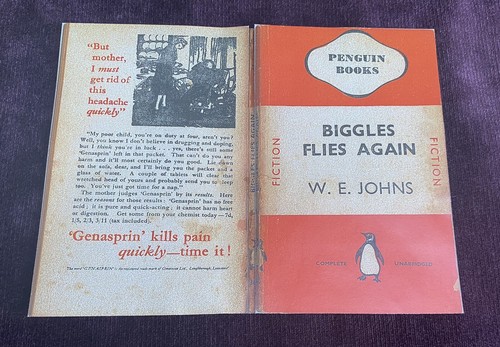 Biggles flies again - biggles,