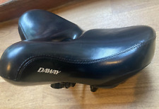 DAWAY C60 Comfortable Extra Wide Comfort Bike Oversized saddle Women Senior