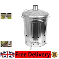 90L Galvanised Metal