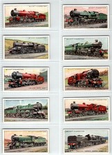 WILLS: Railway Locomotives 1930 Full Set of 50 Cigarette Cards