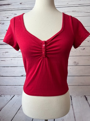 Hollister shirt y2k crop - hollister,