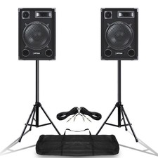 Pair MAX SP12 12" Mobile DJ PA